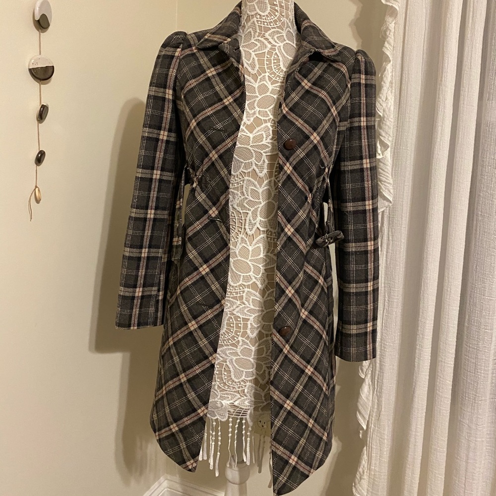 Plaid Coat
